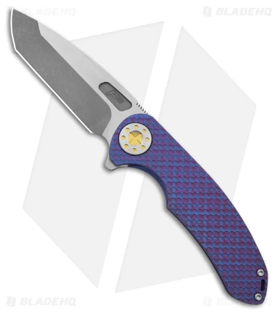 Curtiss Knives F3 Large Frame Lock Knife SPF Ti/Purple (3.8" Two Tone) 1 Curtiss Knives F3 Large Frame Lock Knife SPF Ti/Purple (3.8" Two Tone)