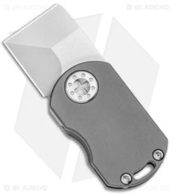 Curtiss Custom Knives ODT Frame Lock Knife Stonewash Titanium (1" Stonewash)