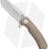 Doc Shiffer Designated Marksman Knife OD Micarta Flipper (2.75" Plain)