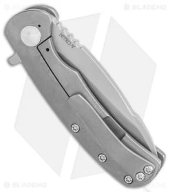 Doc Shiffer Designated Marksman Knife OD Micarta Flipper (2.75" Plain) -Knife Shop Doc Shiffer Designated Marksman Knife OD Micarta Flipper 2.75 Plain BHQ 119831 LS Side