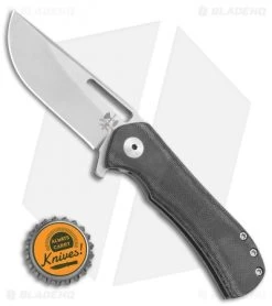 Doc Shiffer V3 Recon Knife Black Micarta (2.75" Stonewash) -Knife Shop Doc Shiffer V3 Recon Knife Black Micarta 2.75 Stonewash BHQ 119824 LS Bottleca5B