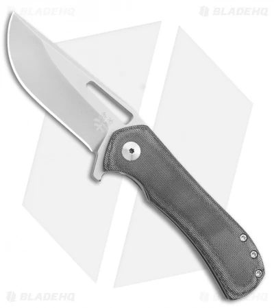 Doc Shiffer V3 Recon Frame Lock Knife Black Micarta (3" Stonewash) 1 Doc Shiffer V3 Recon Frame Lock Knife Black Micarta (3" Stonewash)