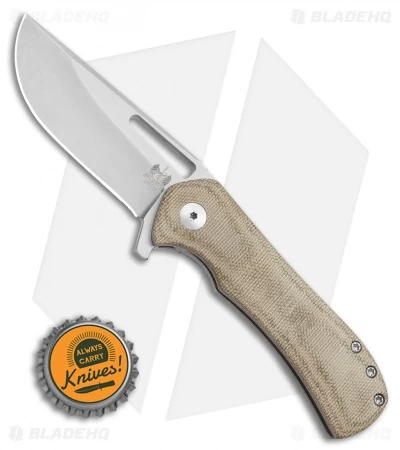 Doc Shiffer V3 Recon Knife OD Green Micarta (3" Stonewash) 4 Doc Shiffer V3 Recon Knife OD Green Micarta (3" Stonewash) - Image 4
