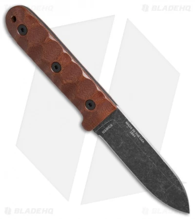 ESEE Camp-Lore PR4 Fixed Blade Knife Brown Micarta (4.1" Black SW) 2 ESEE Camp-Lore PR4 Fixed Blade Knife Brown Micarta (4.1" Black SW) - Image 2