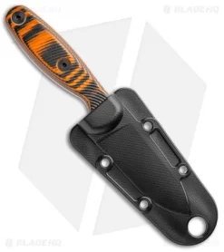 ESEE Knives Xancudo Fixed Blade Knife 3D Orange G-10 (3" Stonewash S35VN) -Knife Shop ESEE Knives Xancudo 3D Orange G 10 SW XAN2 006 BHQ 105735 jr sheath