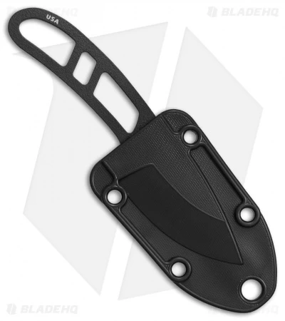 ESEE Candiru Fixed Blade Neck Knife (2" Black) 3 ESEE Candiru Fixed Blade Neck Knife (2" Black) - Image 3