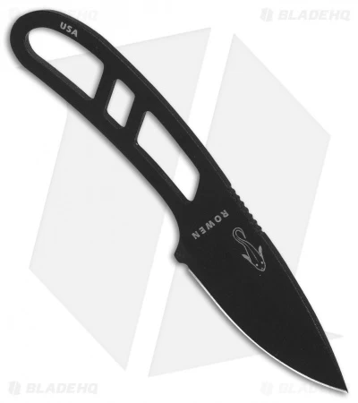 ESEE Candiru Fixed Blade Neck Knife (2" Black) 2 ESEE Candiru Fixed Blade Neck Knife (2" Black) - Image 2