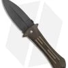 Gedraitis Knives Custom Pocket Smatchet Liner Lock Knife OD Green Micarta