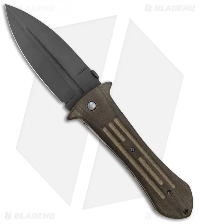 Gedraitis Knives Custom Pocket Smatchet Liner Lock Knife OD Green Micarta 1 Gedraitis Knives Custom Pocket Smatchet Liner Lock Knife OD Green Micarta