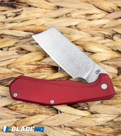 Gerber Asada Flipper Knife Red Aluminum (3" Stonewash) 30-001805 5 Gerber Asada Flipper Knife Red Aluminum (3" Stonewash) 30-001805 - Image 5