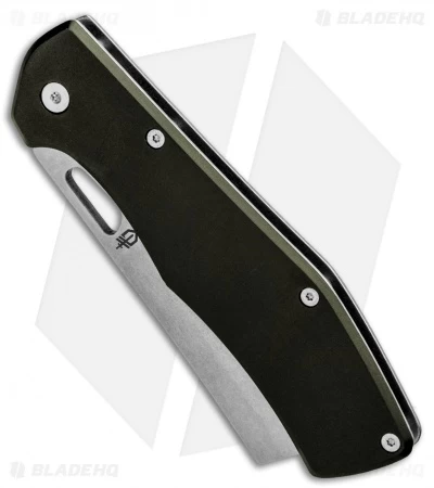 Gerber FlatIron Cleaver Frame Lock Knife Dark Gray Aluminum (3.5" Stonewash) 2 Gerber FlatIron Cleaver Frame Lock Knife Dark Gray Aluminum (3.5" Stonewash) - Image 2