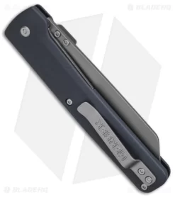 Gerber Pledge Liner Lock Knife Blue GFN (3.7" Bead Blast) 6 Gerber Pledge Liner Lock Knife Blue GFN (3.7" Bead Blast) -Knife Shop Gerber Pledge LLK Blue GFN 3in Bead Blast BHQ 169078 td side