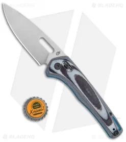 Gerber Sumo Pivot Lock Knife Black/White/Cyan G-10 (3.9"Stonewash) 30-001815 8 Gerber Sumo Pivot Lock Knife Black/White/Cyan G-10 (3.9"Stonewash) 30-001815 -Knife Shop Gerber Sumo Pivot Lock Black White Cyan G 10 SW BHQ 105527 jr bottlecap