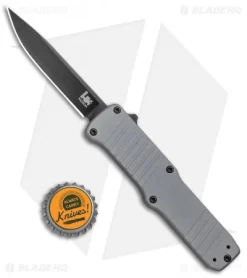 HK Hadron D/A OTF Automatic Knife Gray Aluminum (3.375" Black Clip Point) 54012 9 HK Hadron D/A OTF Automatic Knife Gray Aluminum (3.375" Black Clip Point) 54012 -Knife Shop HK Hadron DA OTF Auto Gray Aluminum Black CP BHQ 105946 jr bottlecap