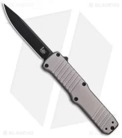 HK Hadron OTF Automatic Knife Flat Dark Earth Aluminum (3.375" Black) 54013