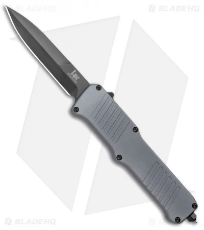 HK Incursion OTF Automatic Knife Grey Aluminum (Black) 54092 1 HK Incursion OTF Automatic Knife Grey Aluminum (Black) 54092