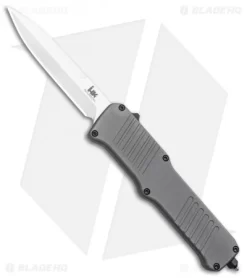 HK Incursion OTF Automatic Knife Gray Aluminum (Tumbled) 54097