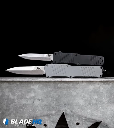 HK Incursion OTF Automatic Knife Gray Aluminum (Tumbled) 54097 5 HK Incursion OTF Automatic Knife Gray Aluminum (Tumbled) 54097 - Image 5