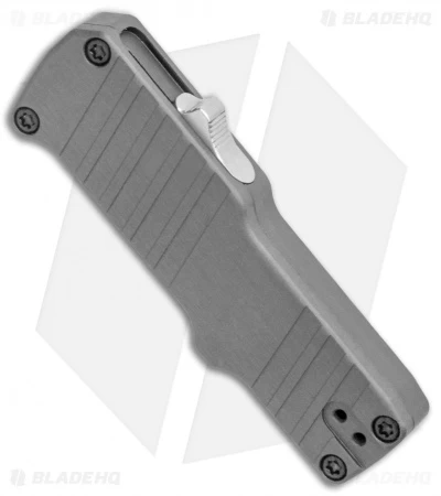 HK Micro Incursion OTF Automatic Knife Matte Gray Aluminum (1.9" Stonewash) 2 HK Micro Incursion OTF Automatic Knife Matte Gray Aluminum (1.9" Stonewash) - Image 2
