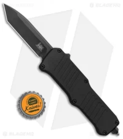 HK Mini Incursion OTF Automatic Tanto Knife Black Aluminum (3" Black) 54046 -Knife Shop HK Mini Incursion OTF Auto Black Aluminum Black 54046 BHQ 93900 jr bottlecap