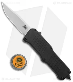 HK Mini Incursion OTF Automatic Knife Black Aluminum (3" Stonewash) 54050 -Knife Shop HK Mini Incursion OTF Black Alum 54050 BHQ 93903 jr bottlecap
