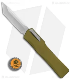 Heretic Knives Cleric Tanto OTF Automatic Knife Green (3.5" Stonewash) 7 Heretic Knives Cleric Tanto OTF Automatic Knife Green (3.5" Stonewash) -Knife Shop Heretic Knives Cleric Tanto Green SW BHQ 78742 er bottlecap