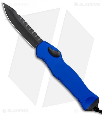 Heretic Knives Hydra OTF Automatic Knife Blue S/E (3.625" DLC) 1 Heretic Knives Hydra OTF Automatic Knife Blue S/E (3.625" DLC)