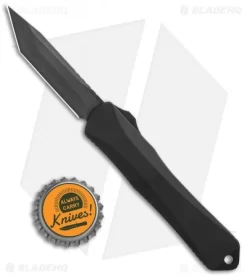 Heretic Knives Manticore-S Tanto OTF Automatic Knife Black (2.63" DLC) -Knife Shop Heretic Knives Manticore S Tanto OTF Auto Black DLC H023 6A T BHQ 104205 jr bottlecap