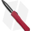Heretic Knives Manticore-X Double Edge OTF Knife Red (3.75" Two Tone Black)