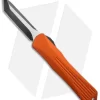 Heretic Knives Manticore-X Tanto OTF Knife Orange (3.75" Battleworn Two Tone)