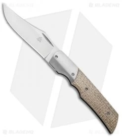Jason Clark Custom X Clip Point Slip Joint Shade Tree Micarta (2.75" Satin)