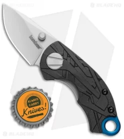 Kershaw Anso Aftereffect Liner Lock Knife Black FRN (1.70" Bead Blast) 1180 -Knife Shop Kershaw Anso Aftereffect LL Black FRN BB 1180 BHQ 106038 jr bottlecap
