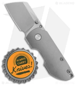 Matsey Striga Frame Lock Knife Stonewashed Titanium (2" SW) -Knife Shop Matsey Striga FL SW Ti SW BHQ 143909 jr bottlecap