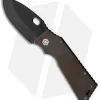 Medford TFF-H Frame Lock Knife Bronze Titanium (4" Black PVD)
