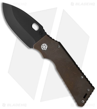 Medford TFF-H Frame Lock Knife Bronze Titanium (4" Black PVD) 1 Medford TFF-H Frame Lock Knife Bronze Titanium (4" Black PVD)