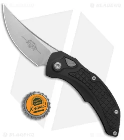 Microtech Brachial Automatic Knife Black Aluminum (3.25" Stonewash) 7 Microtech Brachial Automatic Knife Black Aluminum (3.25" Stonewash) -Knife Shop Microtech Branchial Auto SE STD 268A 10 BHQ 140429 jr bottlecap