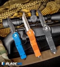 Microtech Combat Troodon Hellhound Tanto OTF Knife Orange (3.8" SW) 219-10OR -Knife Shop Microtech Combat Troodon Hellhound Tanto OTF Knife Orange SW 219 10OR BHQ 105402 kp plink plink web