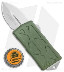 Microtech Exocet Dagger CA Legal OTF Automatic Knife OD Green (1.9" Stonewash) -Knife Shop Microtech Exocert Dagger CA Legal OTF Auto OD Green SW 157 10OD BHQ 107997 jr bottlecap