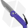 Microtech LUDT Automatic Knife Purple (3.4" Apocalyptic) 135-11APPU