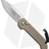 Microtech LUDT Automatic Knife Tan (3.4" Satin Serr) 135-5TA