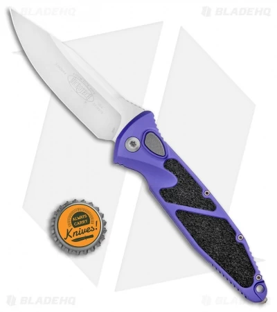 Microtech Socom Elite Automatic Knife Purple (4" Satin) 160A-4PU 4 Microtech Socom Elite Automatic Knife Purple (4" Satin) 160A-4PU - Image 4