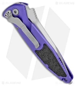 Microtech Socom Elite Automatic Knife Purple (4" Satin) 160A-4PU 6 Microtech Socom Elite Automatic Knife Purple (4" Satin) 160A-4PU -Knife Shop Microtech Socom Elite Auto Purple Satin 160A 4PU BHQ 100237 jr side