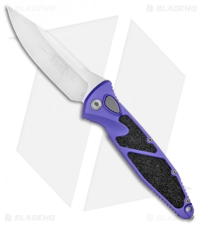 Microtech Socom Elite Automatic Knife Purple (4" Satin) 160A-4PU 1 Microtech Socom Elite Automatic Knife Purple (4" Satin) 160A-4PU