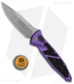 Microtech Socom Elite S/E Automatic Knife Purple (4" Stonewash) 160A-10PU -Knife Shop Microtech Socom Elite SE Auto Purple SW 160A 10PU BHQ 105169 jr bottlecap