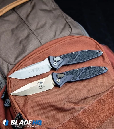 Microtech Signature Series Elite S/E Automatic Knife (4" Bronze) 160A-13SS 5 Microtech Signature Series Elite S/E Automatic Knife (4" Bronze) 160A-13SS - Image 5