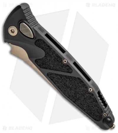 Microtech Signature Series Elite S/E Automatic Knife (4" Bronze) 160A-13SS 2 Microtech Signature Series Elite S/E Automatic Knife (4" Bronze) 160A-13SS - Image 2