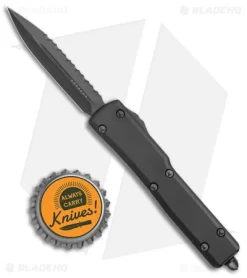 Microtech UTX-70 Shadow OTF Automatic Knife (2.4" Black DLC Serr) 147-3 DLCSH 7 Microtech UTX-70 Shadow OTF Automatic Knife (2.4" Black DLC Serr) 147-3 DLCSH -Knife Shop Microtech UTX 70 Shadow OTF Auto DLC Serr BHQ 141920 jr bottlecap