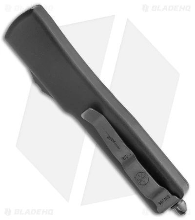 Microtech UTX-70 Shadow OTF Automatic Knife (2.4" Black DLC Serr) 147-3 DLCSH 3 Microtech UTX-70 Shadow OTF Automatic Knife (2.4" Black DLC Serr) 147-3 DLCSH - Image 3