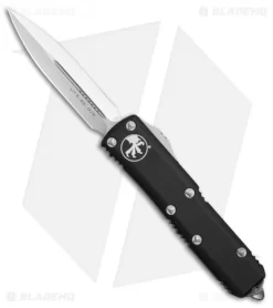 Microtech UTX-85 D/E OTF Automatic Knife Black (3.1" Satin) 232-4