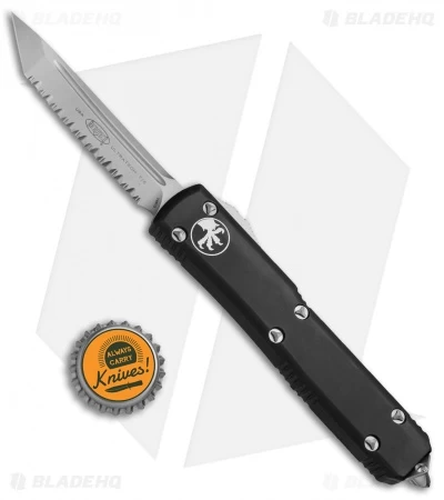Microtech Ultratech T/E OTF Automatic Knife CC (3.4" Bead Blast Full Serr) 4 Microtech Ultratech T/E OTF Automatic Knife CC (3.4" Bead Blast Full Serr) - Image 4